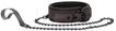Shots Ouch! Elegant - Collar with Leash - Titanium Grey