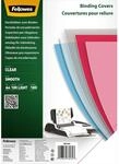 Fellowes Transparente PET-Einbandabdeckung, 180 Mikron (A4), 100 St&uuml;ck