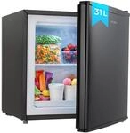 KLAMER Mini Gefrierschrank 31 L mit Kompressor, gefriert 2 kg in 24 Stunden