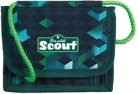 Undercover Scout Brustbeutel Cubes, Gr&uuml;n-Blau Geometrisches Design, mit