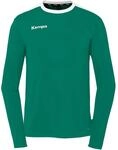 Kempa Unisex Emotion 27 Langarmshirt Sweatshirt, Lagune/Wei&szlig;, 3XL EU