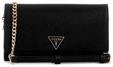 GUESS Noelle Damen-Handtasche mit Klappe, Schwarz, One Size, Noelle II Crossbody Flap