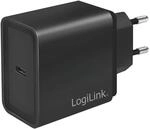 LogiLink PA0258 - USB-Steckdosenadapter Fast Charge, 1x USB-C mit PD (Power...
