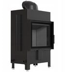 KRATKI Kamineinsatz aus Stahl Lucy 12kW &Oslash;200 BImSchV 2 EEK A schwarz