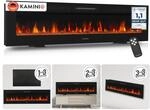 KAMINIO Elektrokamin Marlon - Elektrischer 3-in-1 Kamin mit Heizung,