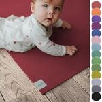 Sanosoft&reg; Krabbelmatte Made in Germany, &Ouml;ko-Tex Anti-Rutsch Krabbelunterlage -