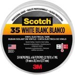 3M Scotch 35 Innen und Au&szlig;en 20m Vinyl Wei&szlig; Klebeband