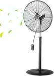 VEVOR Industrieller Standventilator, 670 mm, 85-Grad-Oszillationsventilator,