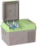Outsunny 12 Liter Kompressor K&uuml;hlbox elektrische K&uuml;hlbox mit Anschluss