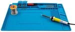 McPower ESD Silikon-L&ouml;tmatte | LM-16 | Antistatische Arbeitsmatte 45x30 cm 