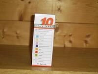 Servotest K4 6099 Diagnoseteststreifen, 10 (100-er Pack)