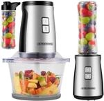 Steinborg&reg; Zerkleinerer 2in1 Standmixer Smoothie Maker To Go Becher, 500W