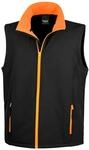 Result Herren CORE Printable Bodywarmer Jacke, Schwarz (Blk/ora R232MBKOR4X),...