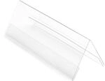 Deflecto Tischnamensschild, A6, Querformat, 150 x 55 x 30 mm, Dachform,...