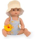 G&ouml;tz 2653165 Sleepy Aquini M&auml;dchen Bathing Duck &ndash; 33 cm gro&szlig;e Badepuppe mit