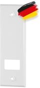 BAUHELD Rolladengurt Abdeckung Metall - 160mm Lochabstand [Made in Germany] -