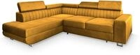 Masseno Ecksofa NOLA L-S mit Schlaffunktion L-Form, Klassisch Sofa mit...