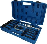 BRILLIANT TOOLS BT631150 Grundloch-Innenlager-Abzieher-Satz | 16- tlg. [Powered by KS