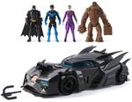 DC Comics, Crusader Batmobile with 4 Action Figures Set, Kids Toys for Boys and...