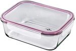 K&uuml;chenprofi Lunchbox/Vorratsdose Glas rechteckig, extra gro&szlig;