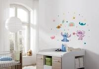 Komar Wandtattoo - Stitch World - Gr&ouml;&szlig;e 50 x 70 cm - Disney, Wandsticker,