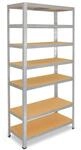 shelfplaza Home 230x100x60cm Schwerlastregal verzinkt mit 7 B&ouml;den x 125kg 