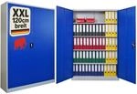 PROREGAL Fl&uuml;gelt&uuml;renschrank Elephant Metall Aktenschrank abschlie&szlig;bar 2...