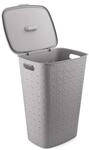 CURVER W&auml;schekorb Softex 56L &ndash; Elegantes Design &ndash; leicht, stapelbar und