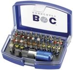 BOHRCRAFT Bit-Satz | Bit-Box 32-teilig | Torx/Schlitz/Kreuz-Schlitz/Torx/Inbus...