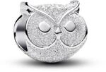 PANDORA Textured owl 794525C00 Charm Anh&auml;nger