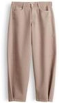 OPUS Damen Barrel | LOLAH Vision Barrel Jeans aus BCI Cotton Mix Mid Rise Salted