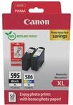 Canon Tintenpatrone &ndash; PG‑595XL / CL-586XL Original Druckerpatrone, 2er-Pack...