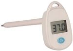 Kerbl 2138 Fieberthermometer Gro&szlig;tiere, Digital Schnell Wasserdicht, Sonde 14 cm