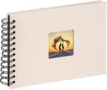 walther design Fotoalbum chamois 23 x 17 cm Spiralalbum mit Cover-Ausstanzung, Fun