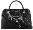 GUESS Handtasche Umh&auml;ngetasche Libby Two Compartment Tote Black schwarz