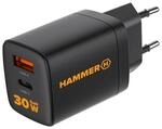Hammer RapidCharge Duo 30W USB C Ladeger&auml;t, 2-Port Schnellladeger&auml;t, PD