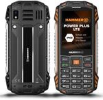 Hammer H Power Plus LTE Outdoor Handy ohne Vertrag, 4000mAh Akku, 128MB Memory, 64MB
