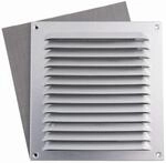 Upmann 54602 Wetterschutzgitter 200x200 Alu elox. mit Fliegenschutz