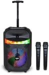 Bontempi | Trolley Akustik-Lautsprecher Wireless mit 2 Drahtlosen Mikrofonen,