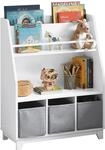 SoBuy Kinder B&uuml;cherregal Montessori 63x80x28 cm f&uuml;r Kinderzimmer