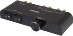 SpeaKa Professional 2 Port Lautsprecher-Umschalter integrierter...