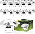 Lumiled LED-Leuchtmittel 10er Set AR111 G53 Fassung Spannung 12V 15W...