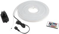 EUROLITE LED Pixel Neon Flex 12V RGB 5m mit IR Set | Flexibler RGB-LED-Schlauch...