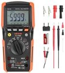 VEVOR Digitalmultimeter, 6000-Count TRMS DC/AC-Voltmeter-Stromtester, automatischer