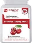Cherry Max+ 2100mg Montmorency Cherry mit Schwarzkirsche I 90 vegane Kapseln...