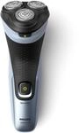 Philips Shaver 3000X Series Elektrischer Nass- und Trockenrasierer X3063/00, 2...