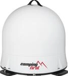 Camping First Satmex Dome &ndash; Mobile vollautomatische Sat-Antenne &ndash; Wei&szlig;