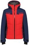 Icepeak Ercoland Herren Skijacke mit Kapuze Dunkel Blau Gr. 50 Wasserdicht,