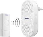 Orno Longa AC Funkklingel Aussen Netzwerk Wasserdicht Batterielos mit Volume-Regler