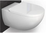 Bernstein sp&uuml;lrandloses Wand-WC E-9030 &ndash; Wei&szlig; gl&auml;nzend, Tiefsp&uuml;ler,